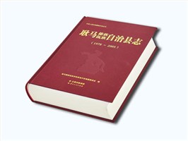 圆背精装县志