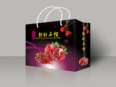 软籽石榴手提袋